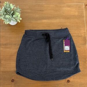 Zobha Charcoal Gray Women's Skort Size Small